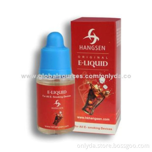 Hangsen Tobacco E-Juice. E-liquid with CE, RoHS, SGS Marks